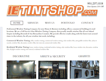 Tablet Screenshot of ietintshop.com